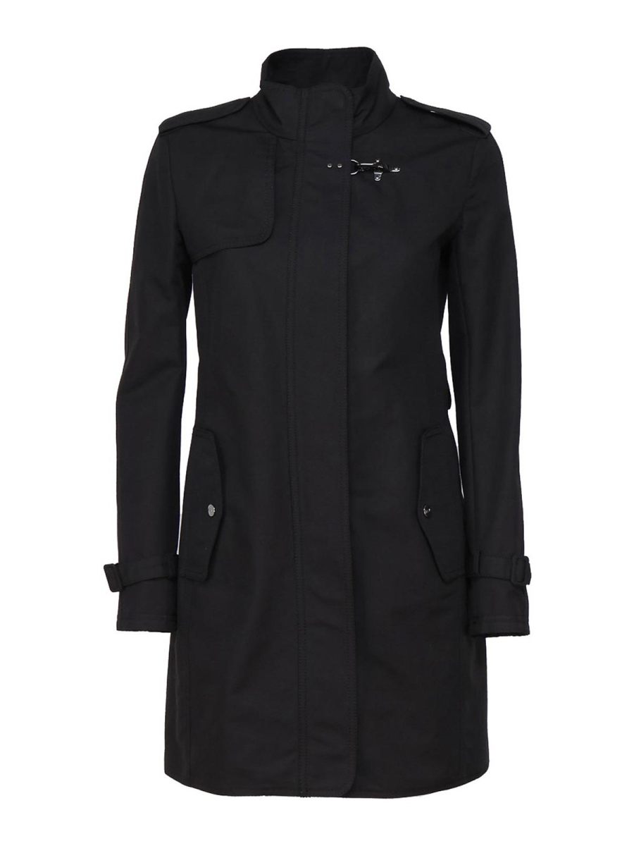 Fay Trench-Coat - Noir