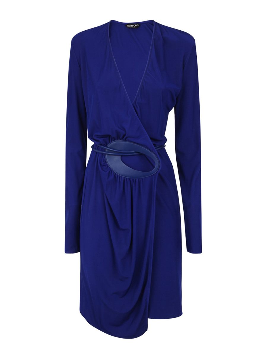 Tom Ford Maxi Robe - Bleu