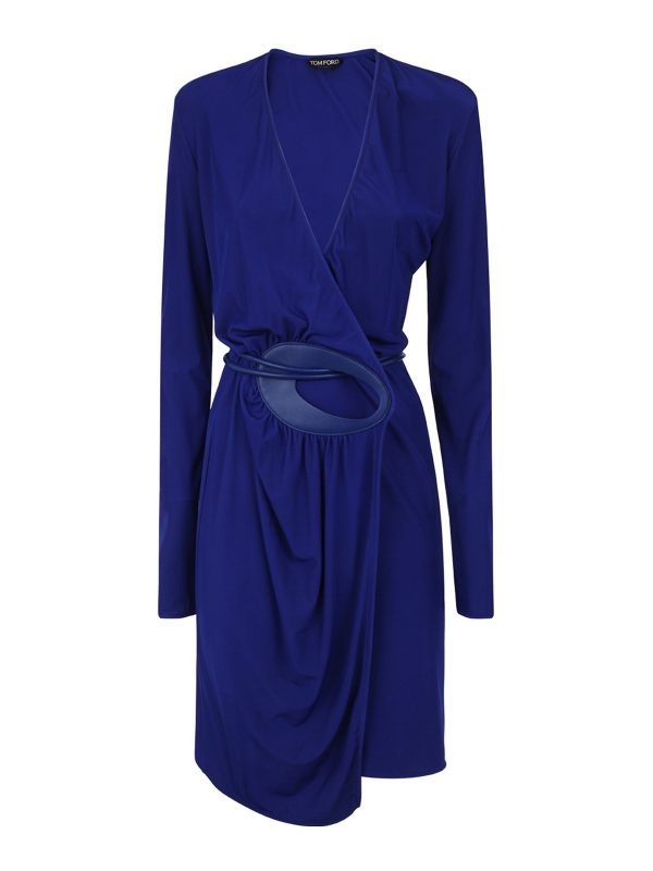 Tom Ford Maxi Robe - Bleu