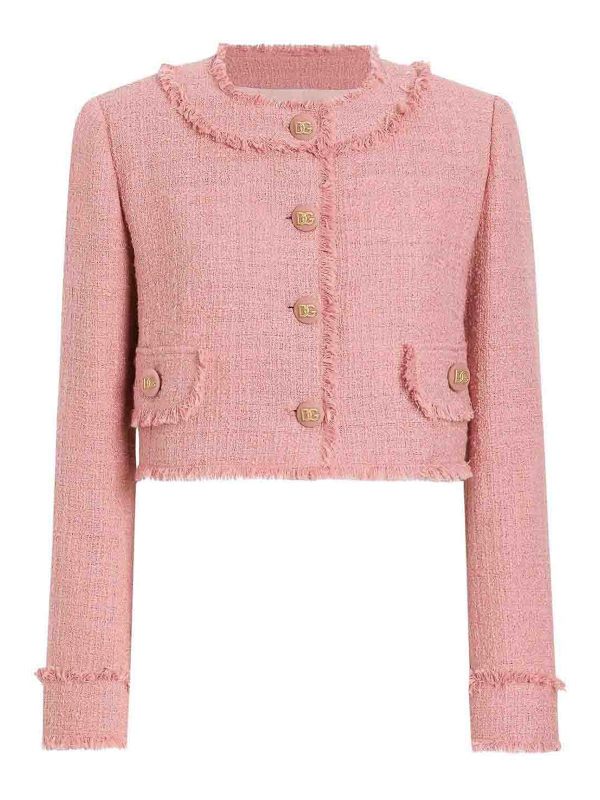 Dolce & Gabbana Veste Casual - Rose Clair