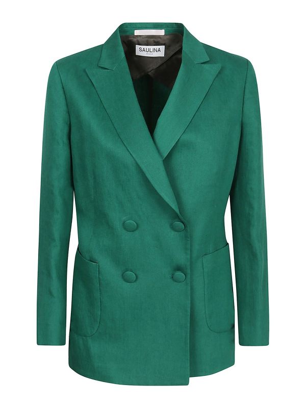 Saulina Blazer - Vert