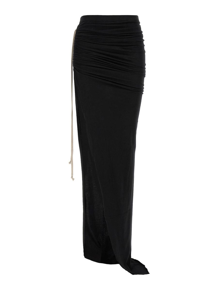 Drkshdw Jupe Midi - Noir