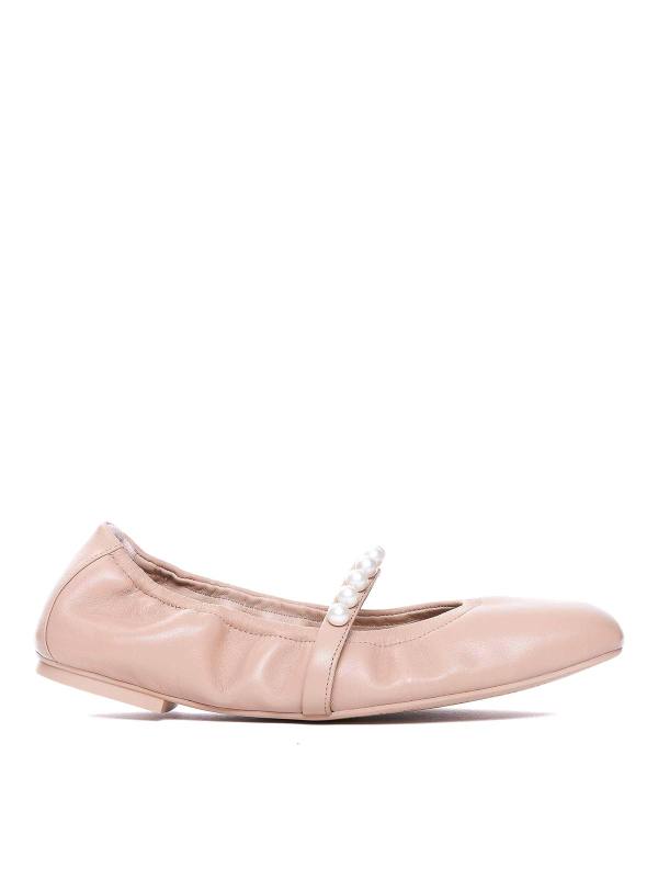 Stuart Weitzman Ballerines - Couleur Chair