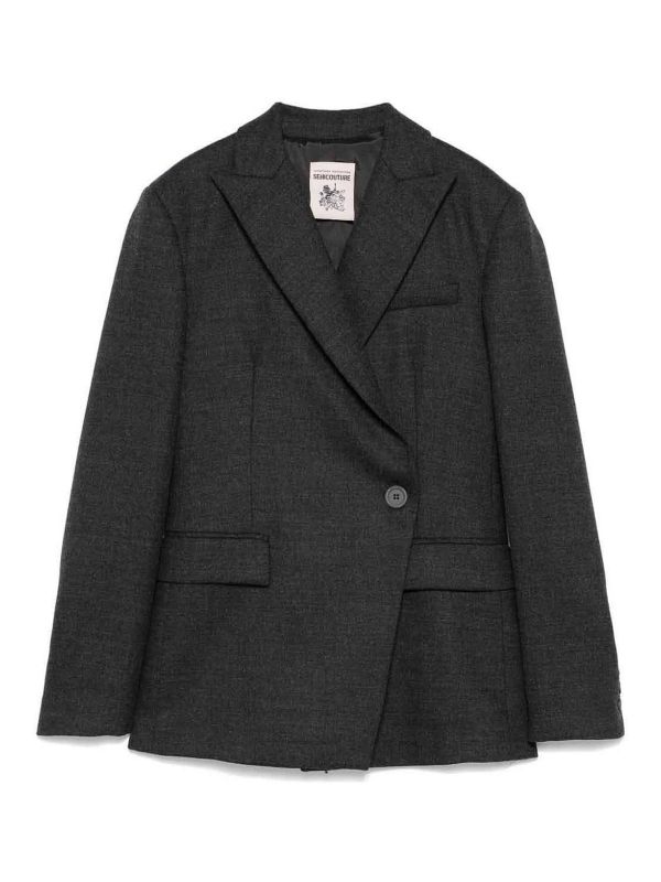 Semicouture Veste Casual - Gris