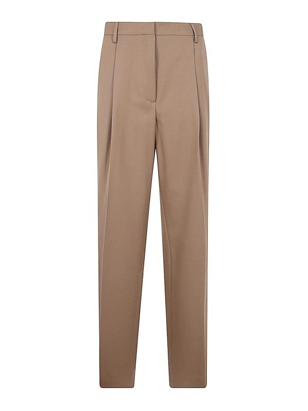 Dries Van Noten Pantalons Décontractés - Marron
