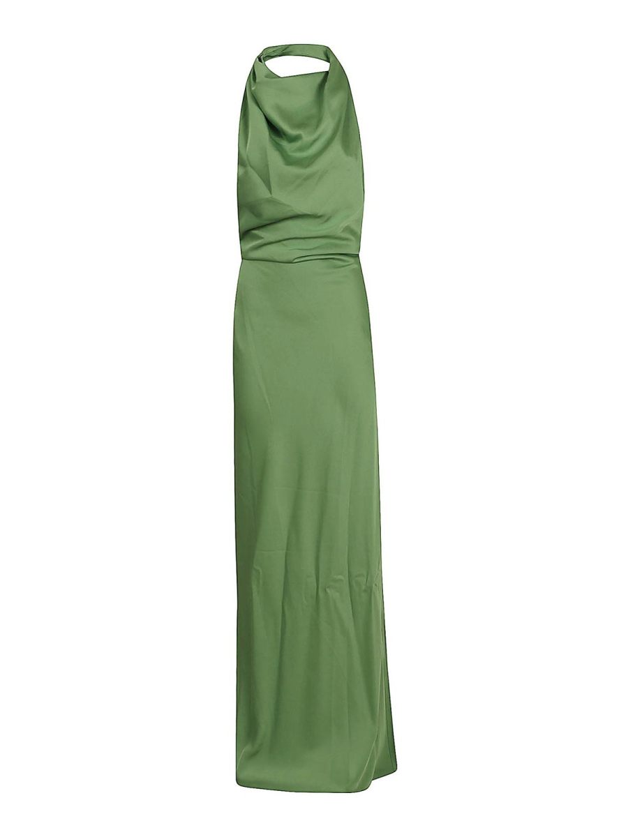 Jonathan Simkhai Robe Au Genou - Vert