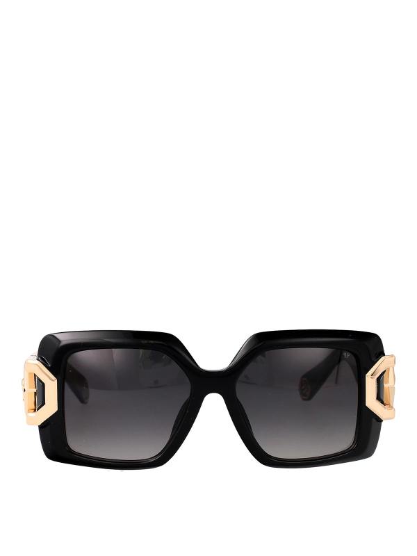 Philipp Plein Lunettes De Soleil - Noir