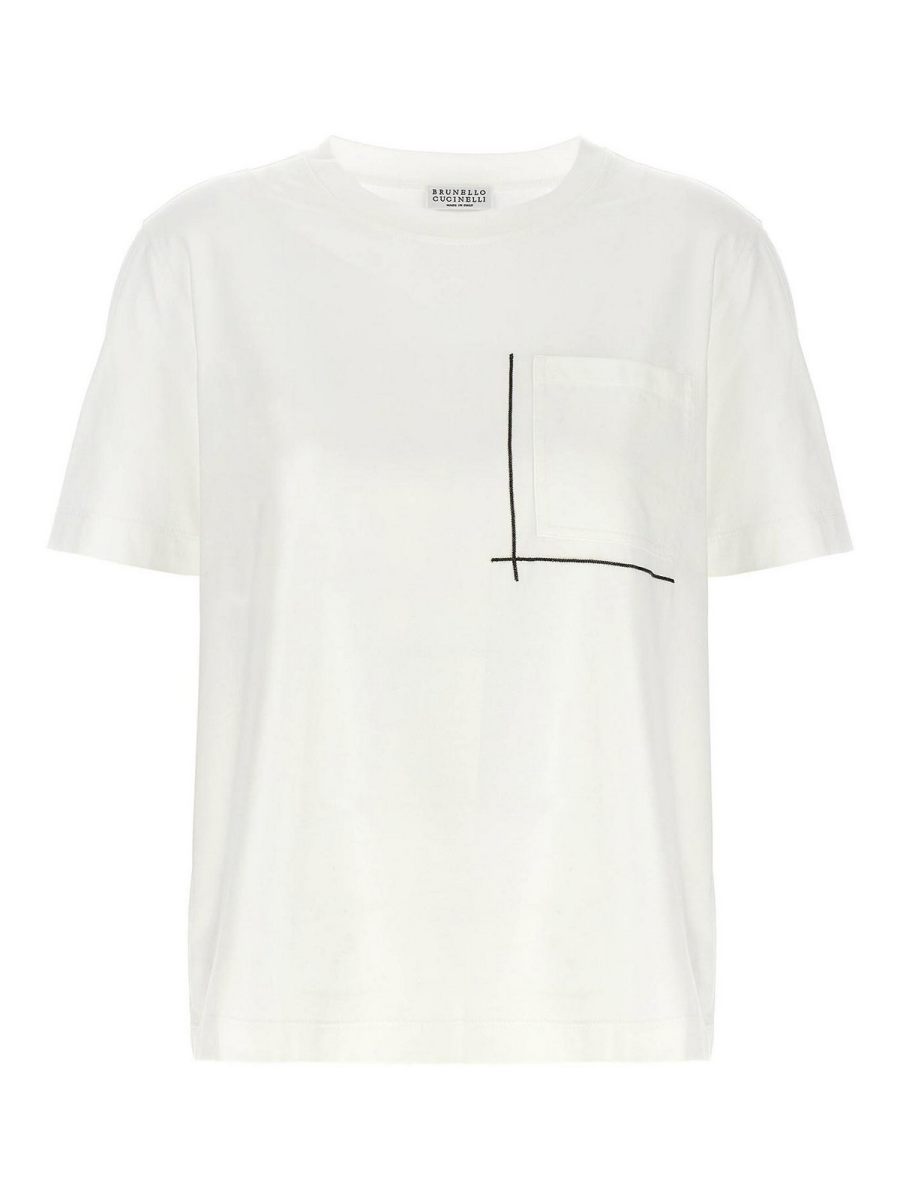 Brunello Cucinelli T-Shirt - Blanc