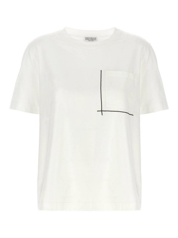 Brunello Cucinelli T-Shirt - Blanc