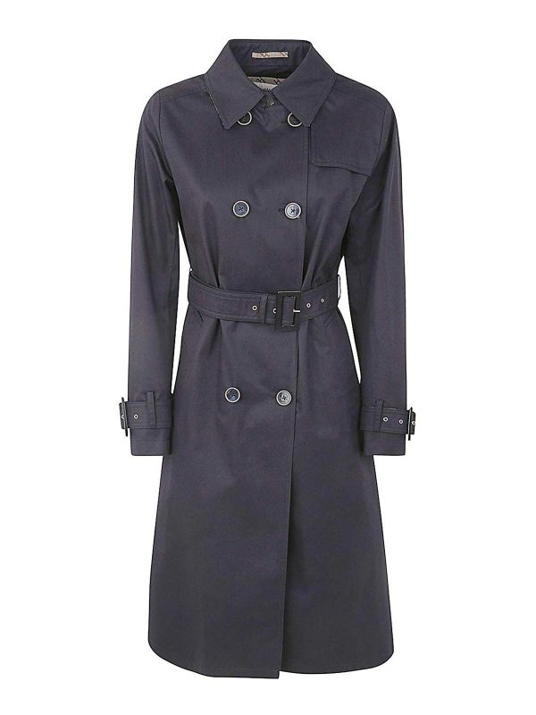 Herno Trench-Coat - Bleu