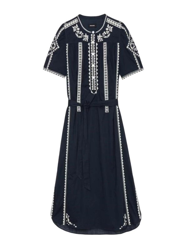 Zadig & Voltaire Maxi Robe - Bleu