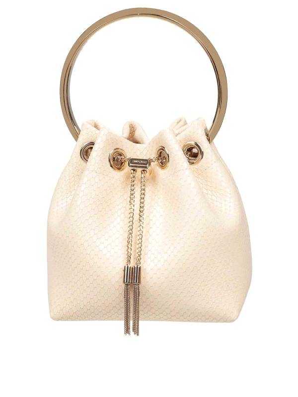 Jimmy Choo Sac Bandoulière - Blanc
