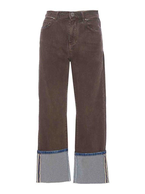 Pinko Jean Bootcut - Marron