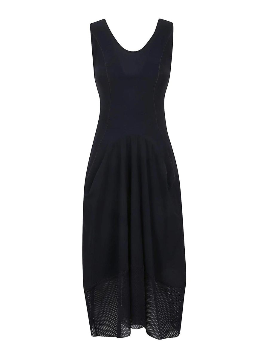 High Robe Au Genou - Bleu