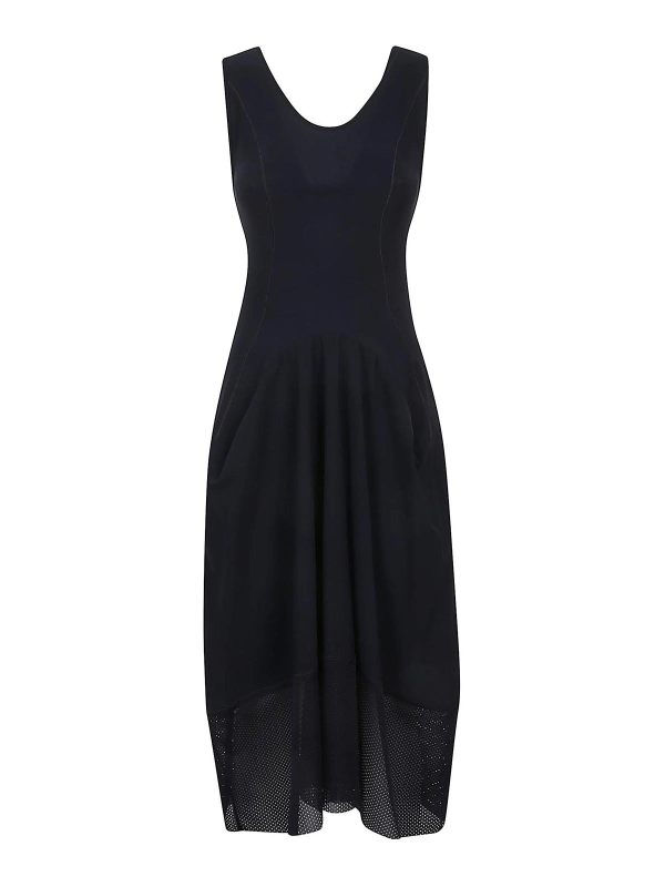 High Robe Au Genou - Bleu