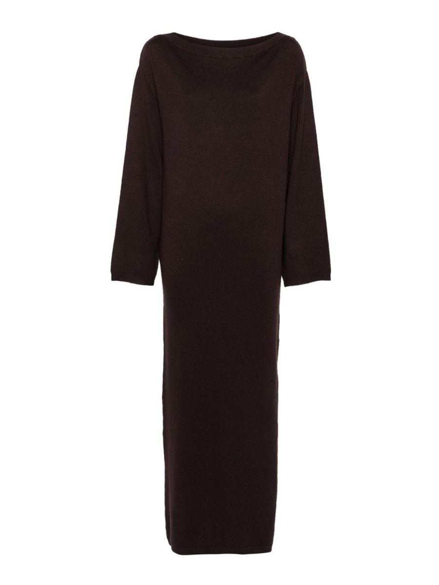 Herskind Maxi Robe - Rouge Brun