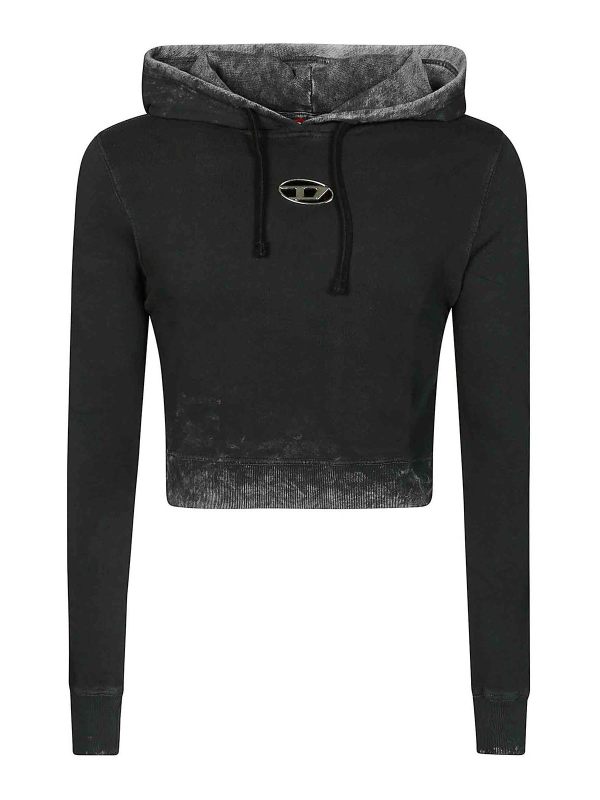 Diesel Sweat-Shirts - Gris Foncé