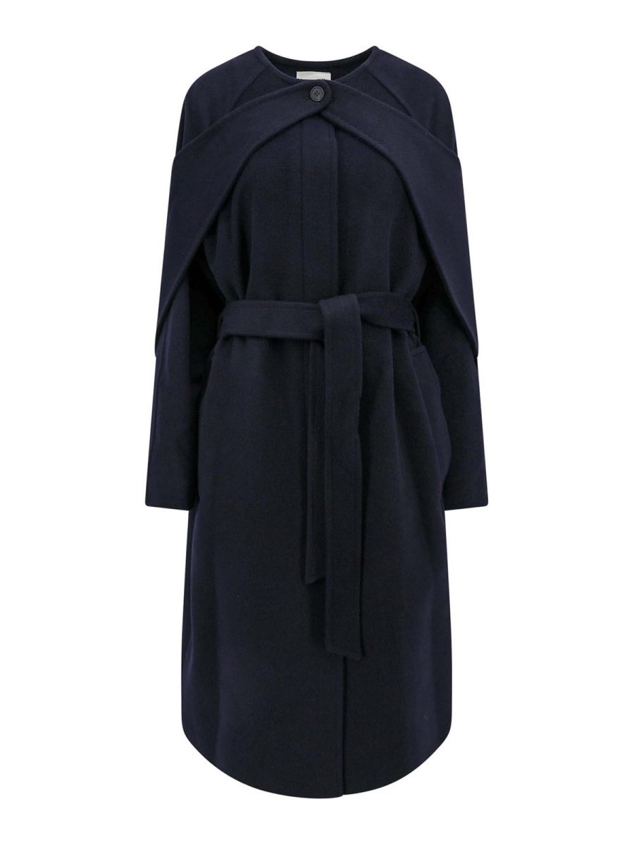 Le 17 Septembre Manteau Court - Bleu