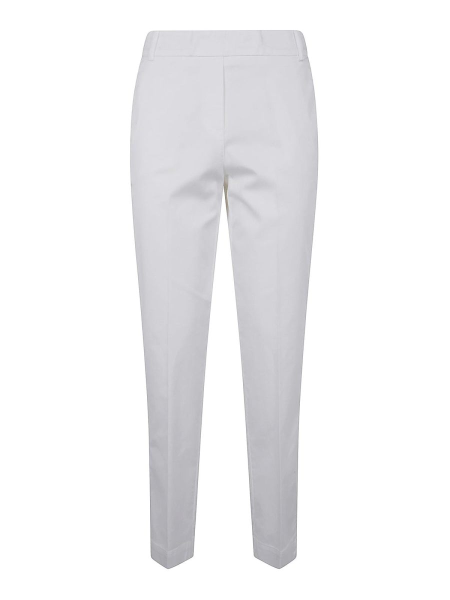Kiltie Pantalons Décontractés - Blanc