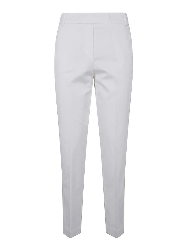 Kiltie Pantalons Décontractés - Blanc