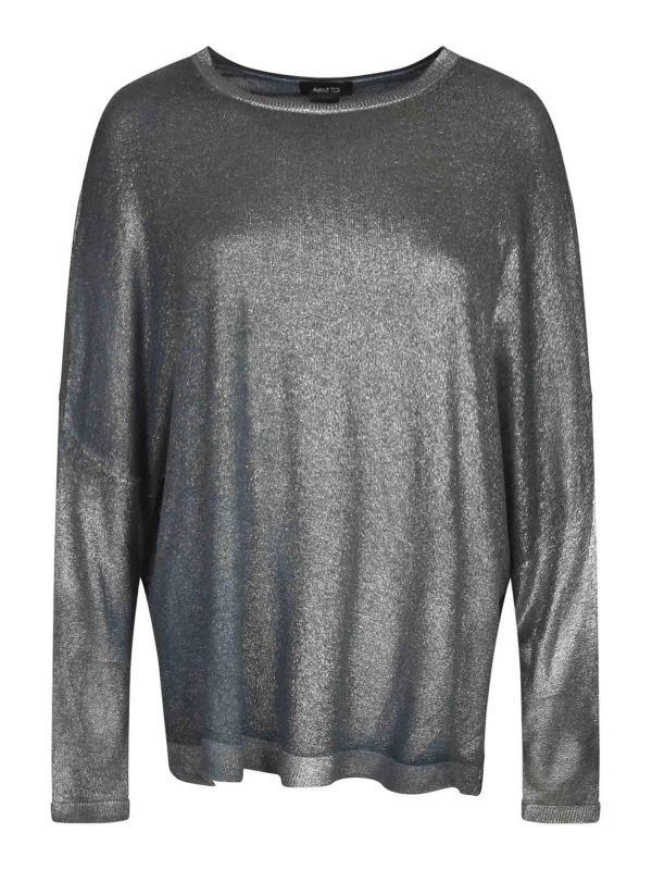 Avant Toi Pull Col Rond - Argent