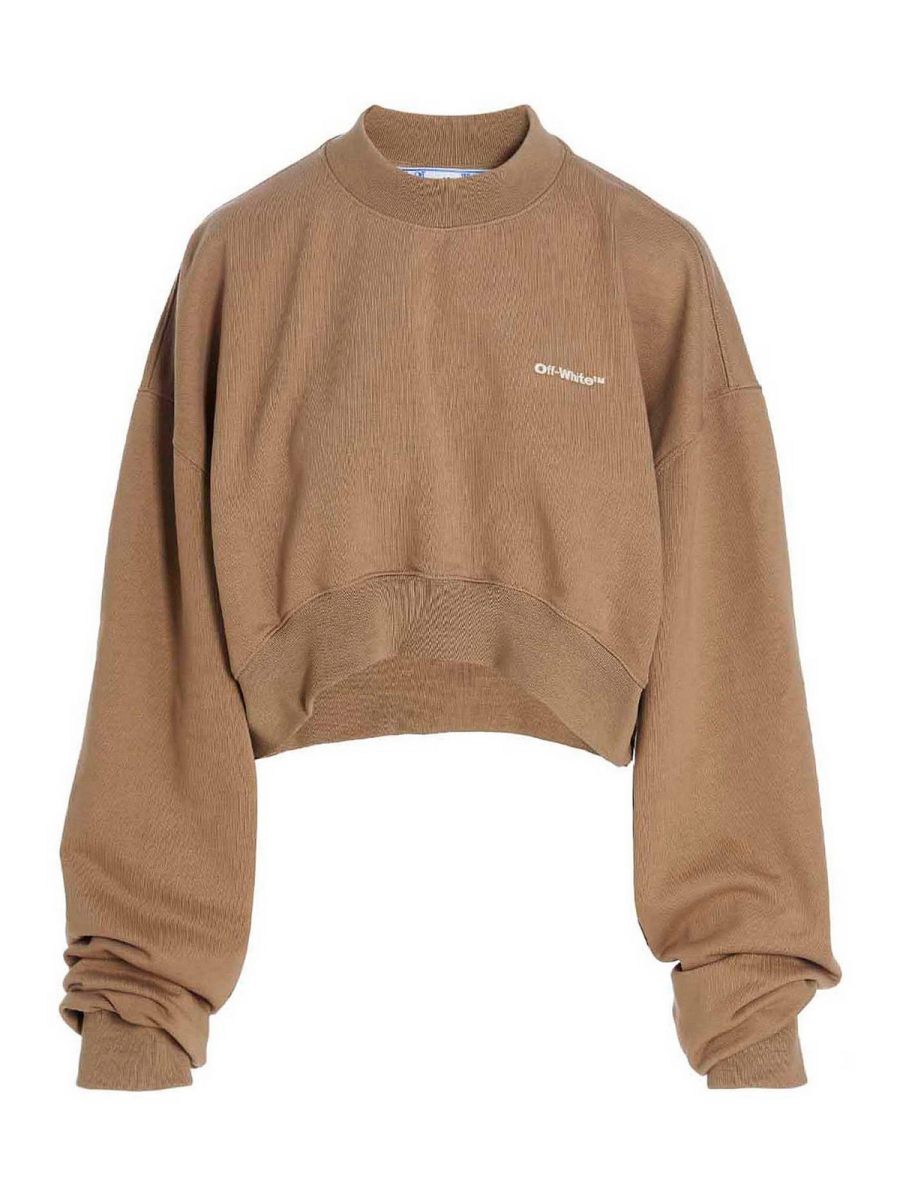 Off-White Sweat-Shirts - Beige