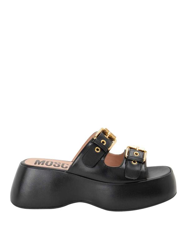 Moschino Sandales - Noir