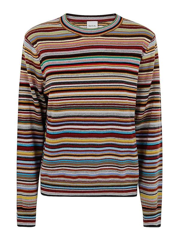 Paul Smith Pull Col Rond - Multicolore