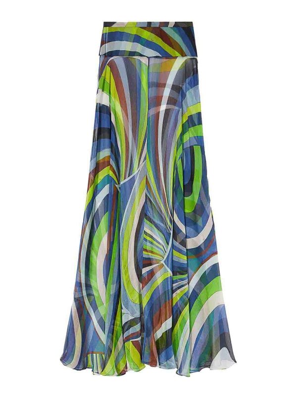 Emilio Pucci Jupe Midi - Multicolore