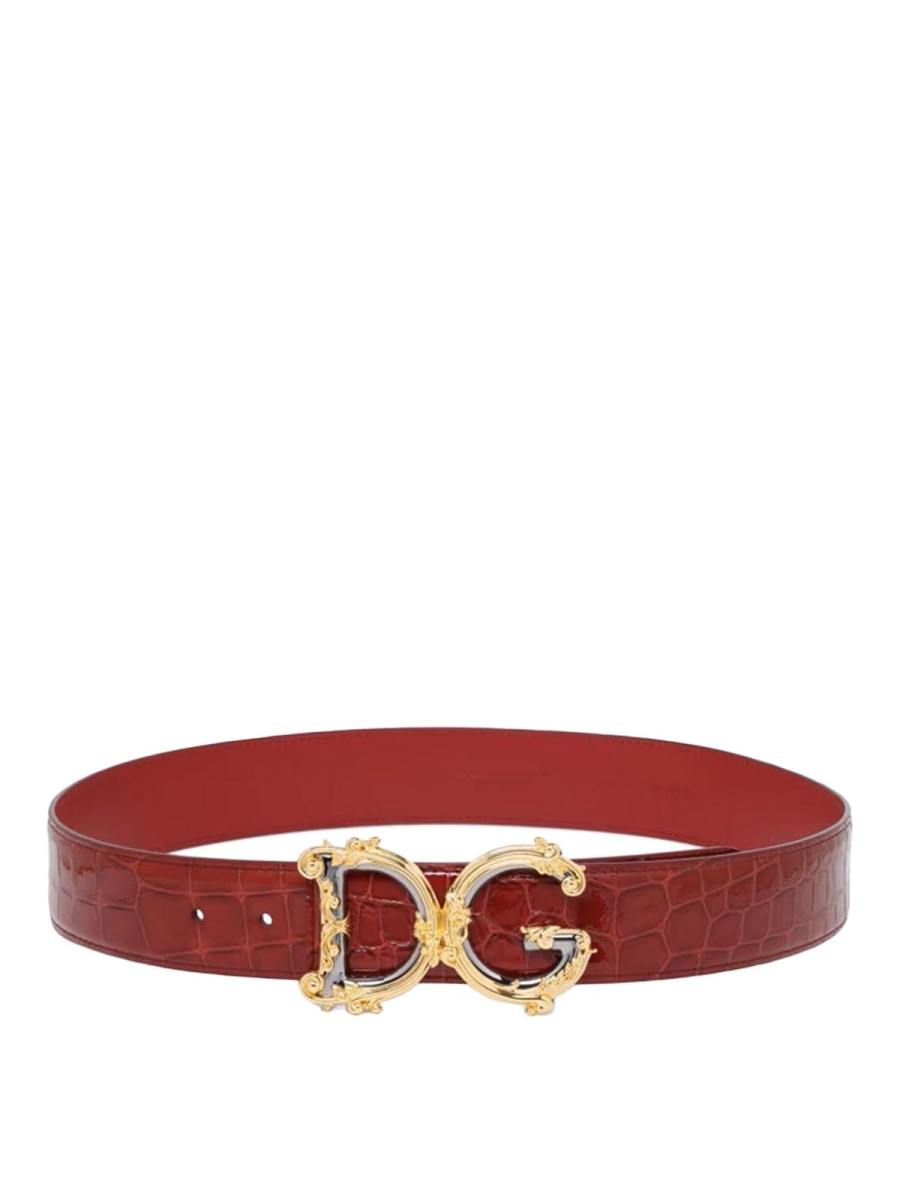 Dolce & Gabbana Ceinture - Rouge