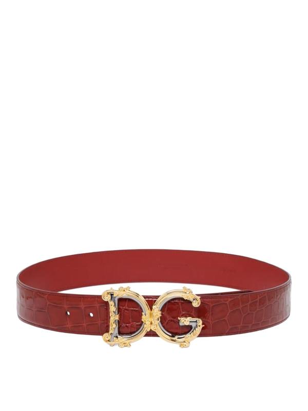 Dolce & Gabbana Ceinture - Rouge