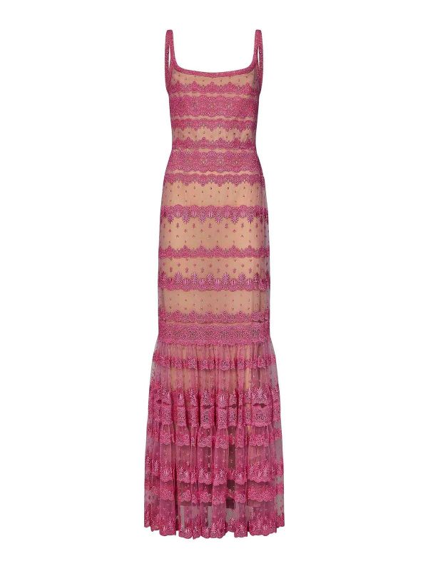 Elie Saab Maxi Robe - Couleur Chair