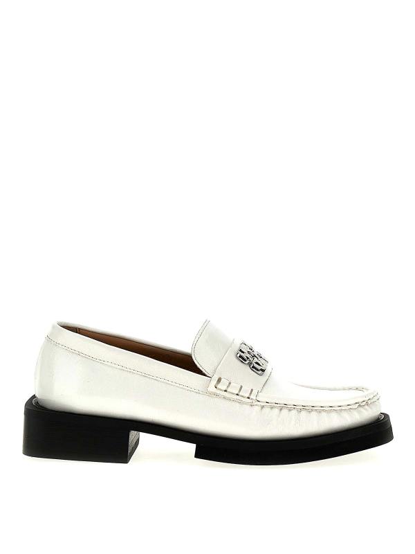 Ganni Mocassins - Blanc