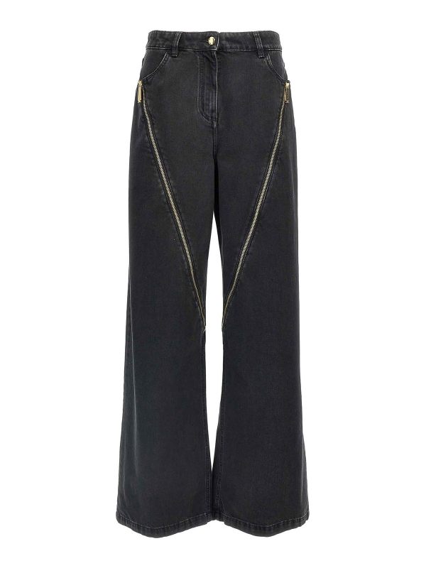 Elisabetta Franchi Jean Bootcut - Noir