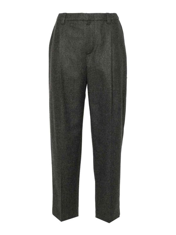 Brunello Cucinelli Pantalon Couturier - Gris