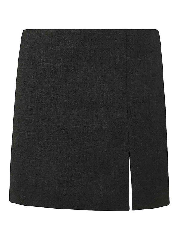 Filippa K Mini Jupe - Gris