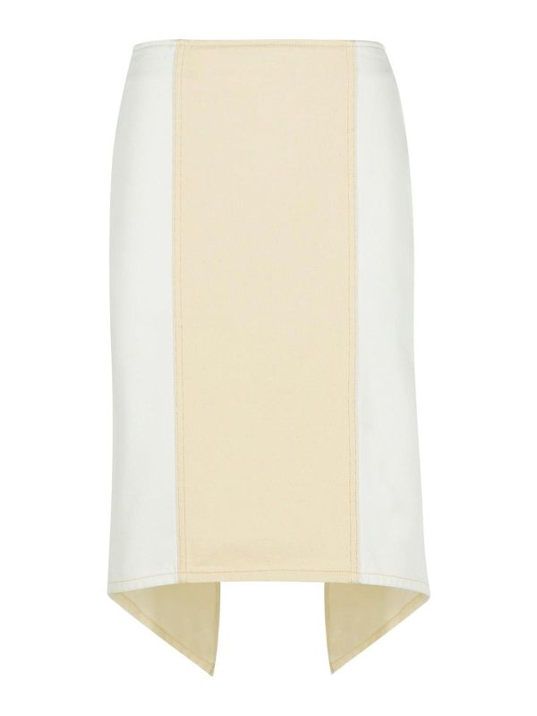 J. W. Anderson Jupe Midi - Blanc