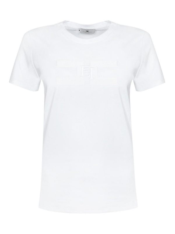 Elisabetta Franchi T-Shirt - Blanc