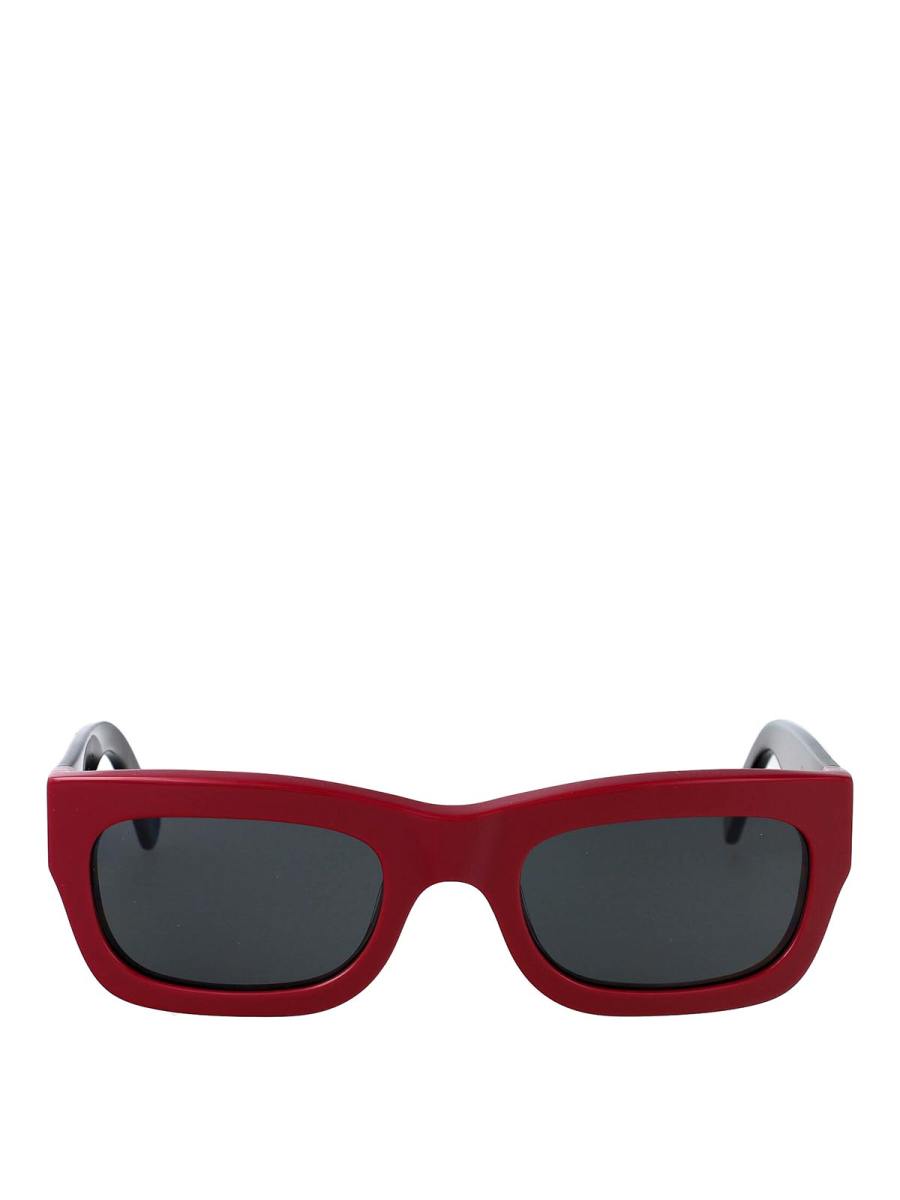 Marni Lunettes De Soleil - Rouge