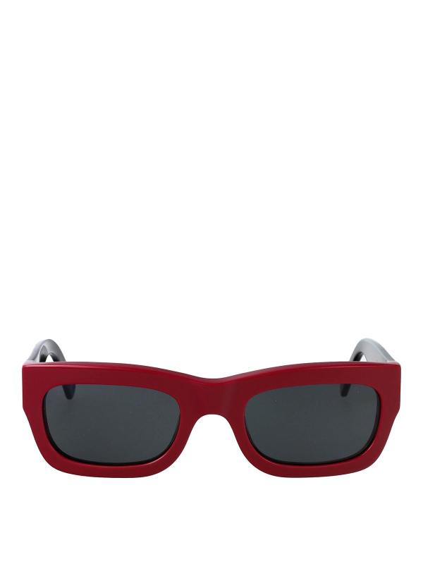 Marni Lunettes De Soleil - Rouge