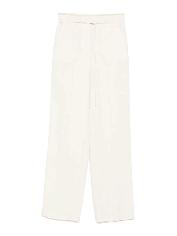 Patrizia Pepe Pantalons Décontractés - Blanc