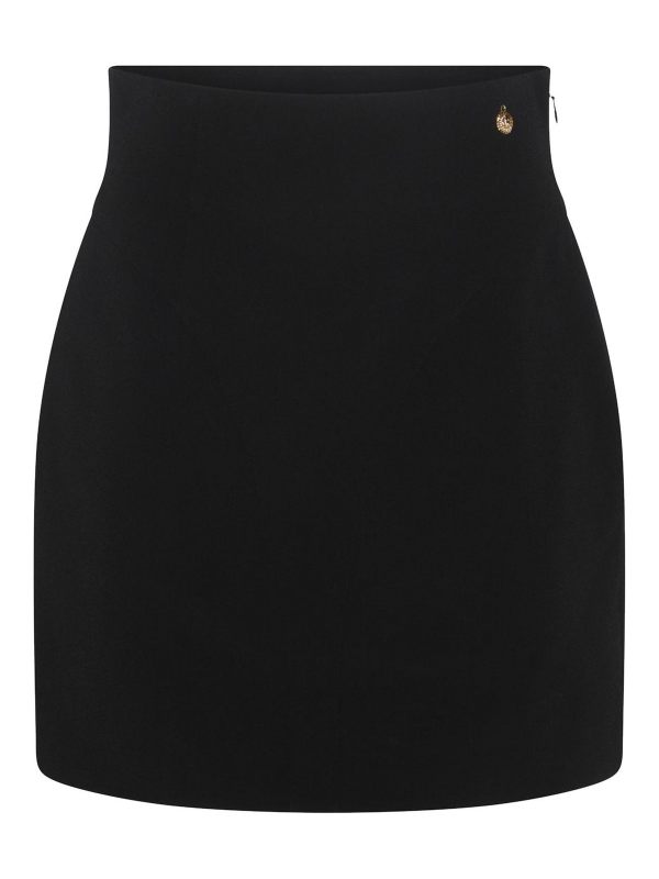 Balmain Jupe Midi - Noir