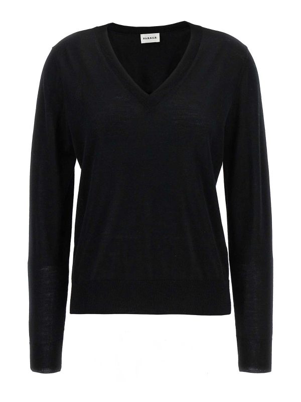 P. A.R. O.S. H. Pull À Col V - Noir
