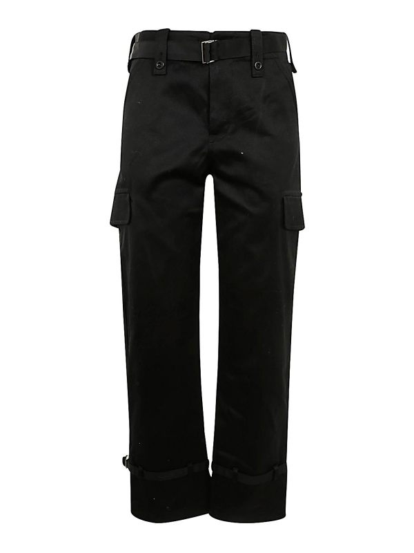 Sacai Pantalons Décontractés - Noir
