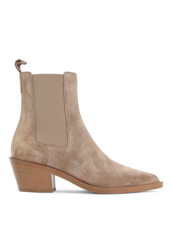 Gianvito Rossi Bottines - Camel