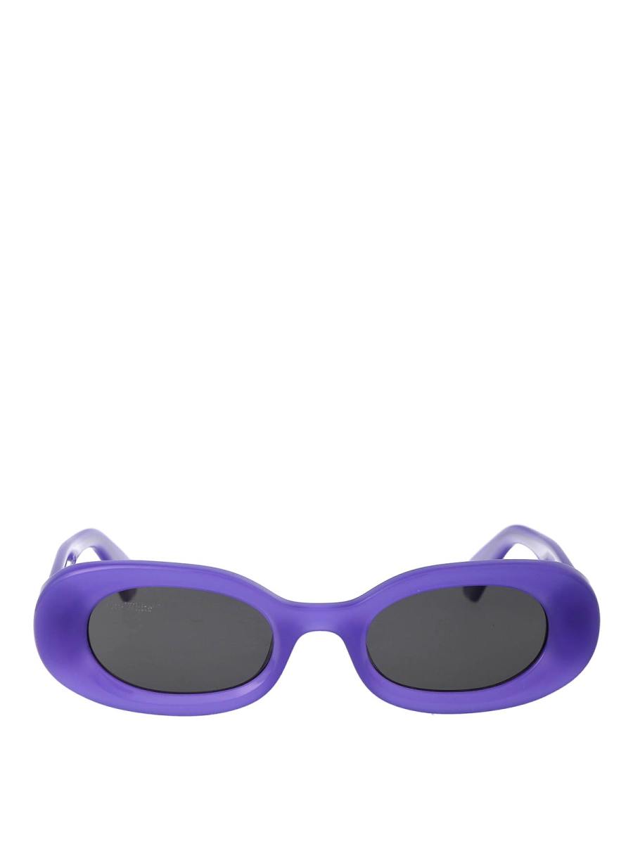 Off-White Lunettes De Soleil - Violet