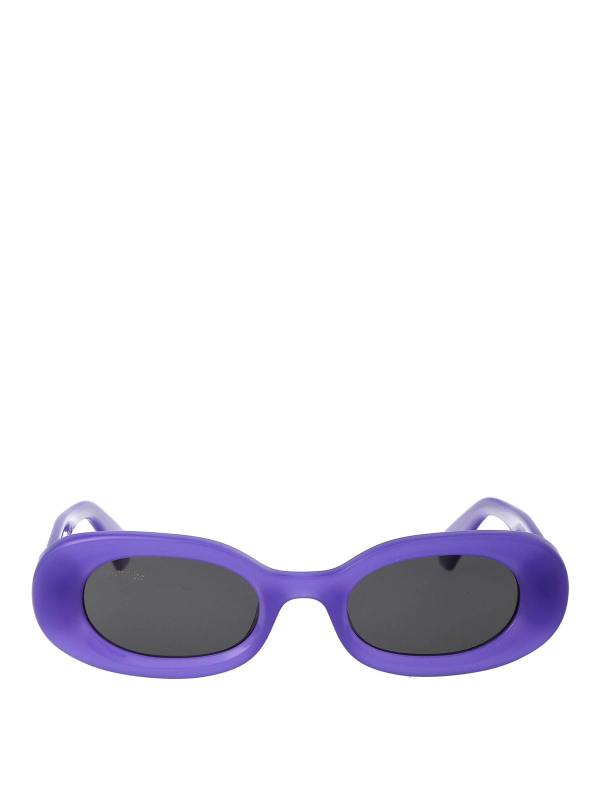 Off-White Lunettes De Soleil - Violet