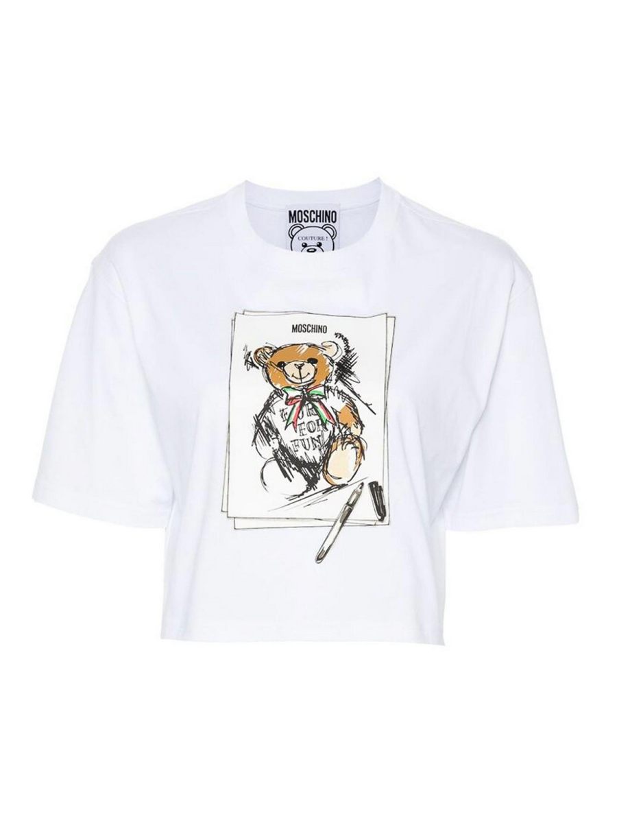 Moschino T-Shirt - Blanc