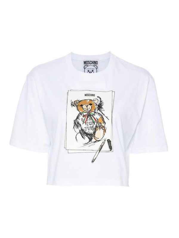 Moschino T-Shirt - Blanc