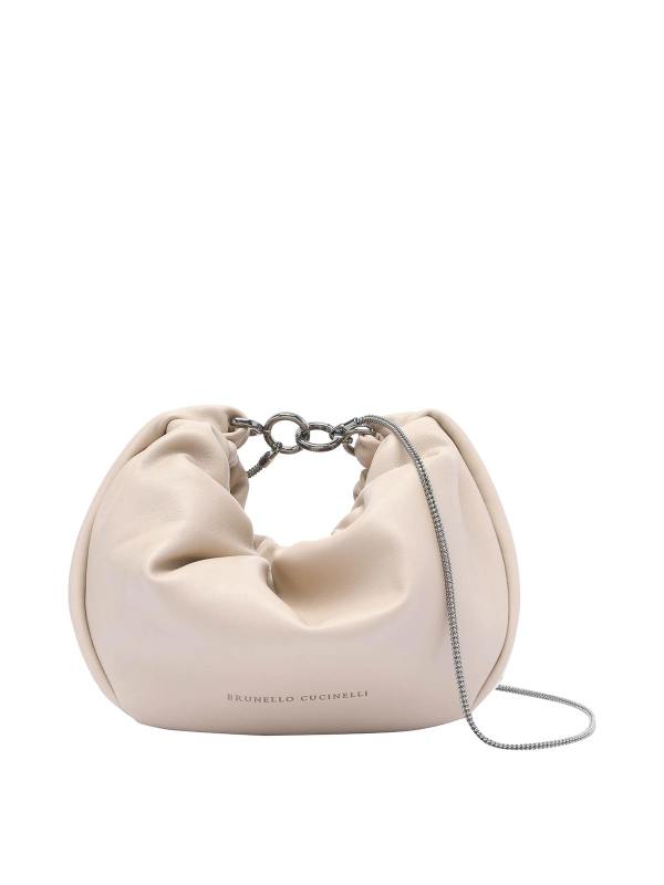 Brunello Cucinelli Sac Bandoulière - Beig